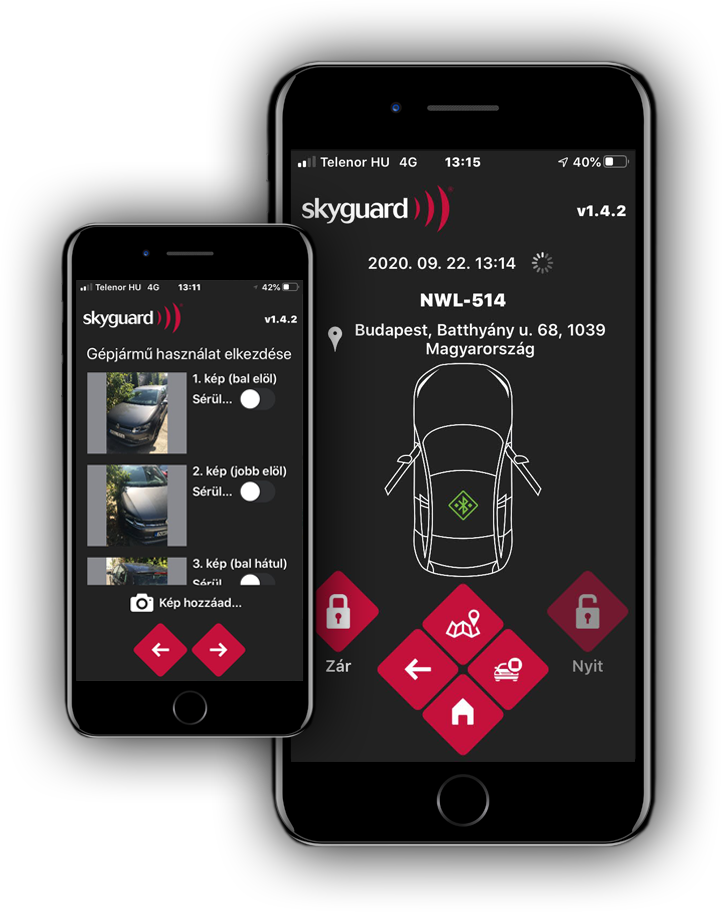 smart rent open/close car